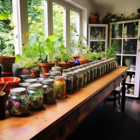 Ontdek de magie van zelfgemaakte kruidenremedies en geneeskrachtige creaties