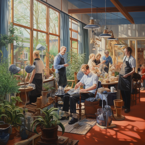 Ontdek de betovering van handwerken voor een levendig huis en tuin